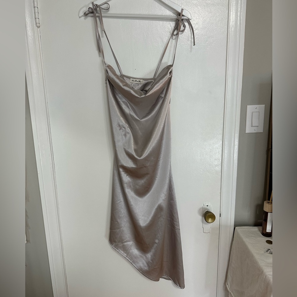 Silver women’s dress